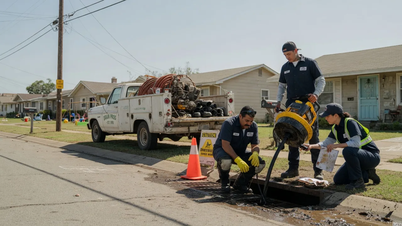 Drain Cleaning in Tell, TX near me